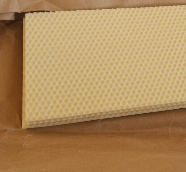 Mittelwände Dadant modifiziert Honigraum Biokreis Biowachs Kategorie I (2 kg)
